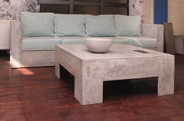 Sofa z betonu, fot. Morgan & Möller